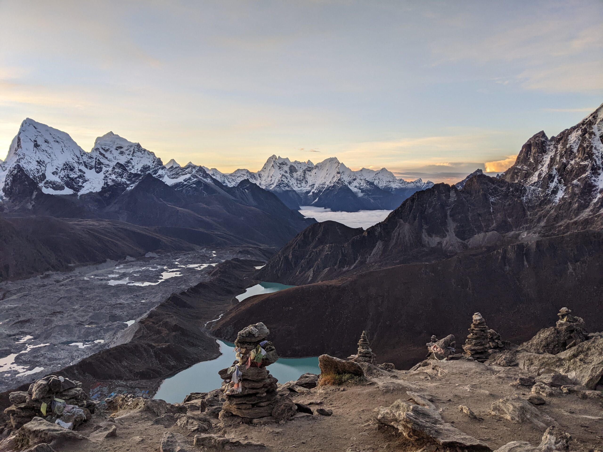 Sunrise at Gokyo Ri